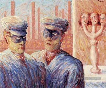 350 人の有名アーティストによるアート作品 Painting - 知性 1946 ルネ・マグリット
